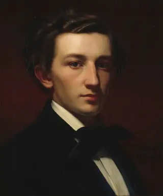 Werner Holmbergin muotokuva, by Johan Per Södermark