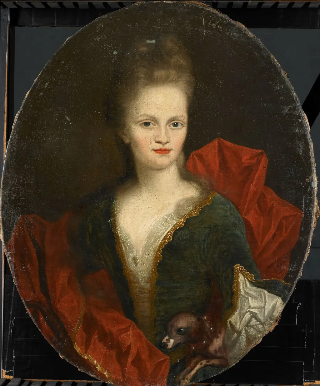 Anna Margaretha van Petcum (1676-1745), Wife of Johan Arnold Zoutman, by Johan van Diest, unspecified, 1705