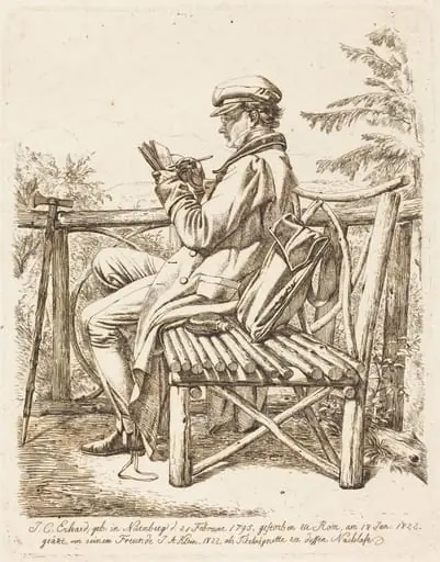 J.C. Erhard, by Johann Adam Klein