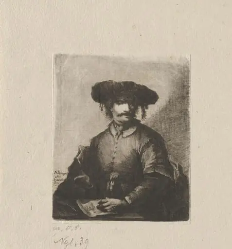 Self-Portrait, by Johann Andreas Benjamin Nothnagel