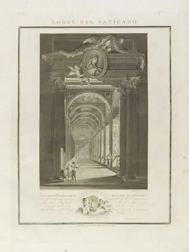 Logge del Vaticano, by Johann Balzar