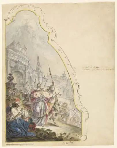 Saint Ignatius Leaving Antioch, by Johann Baptist Enderle