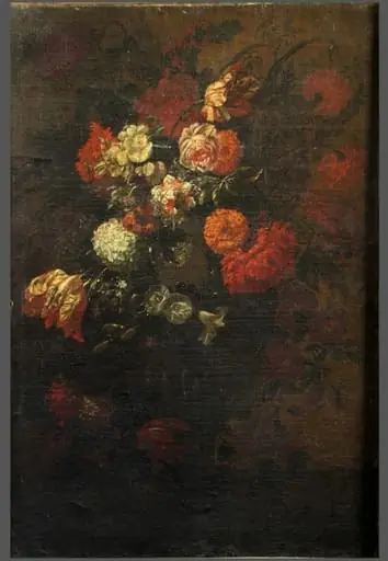 Lalele și maci; pandant: Trandafiri și maci, by Johann Baptist Hälszel