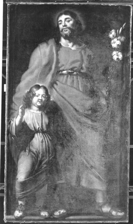 Hl. Joseph mit dem Kinde, by Johann Baptist Ruel, unspecified