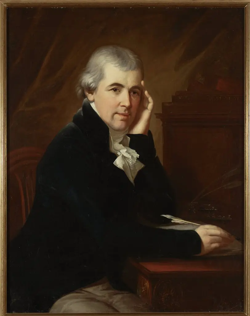Portrait of a man, by Johann Baptist von Lampi the Elder