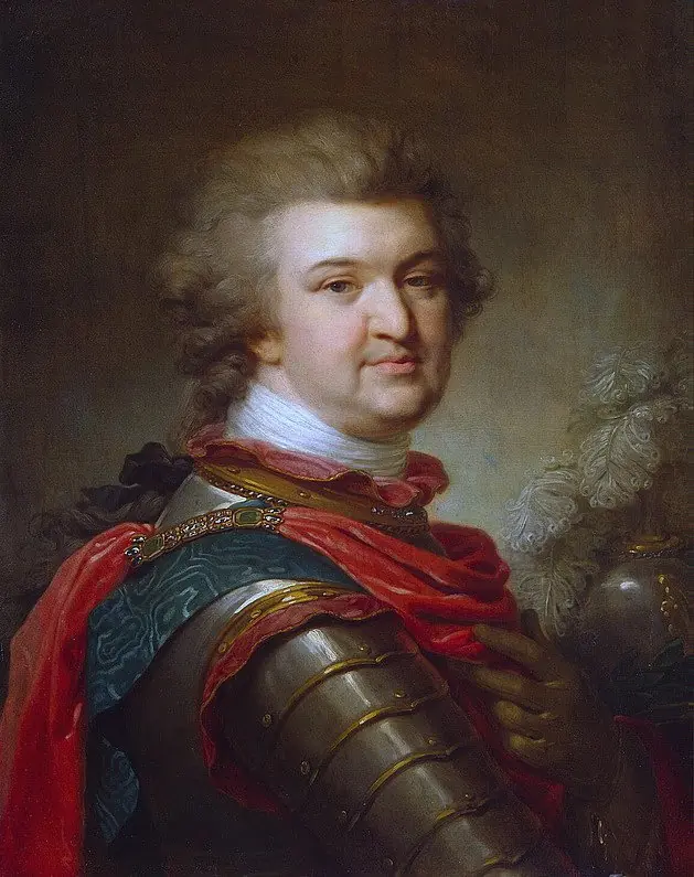 Portrait of Prince Grigory Potyomkin-Tavrichesky, by Johann Baptist von Lampi the Elder