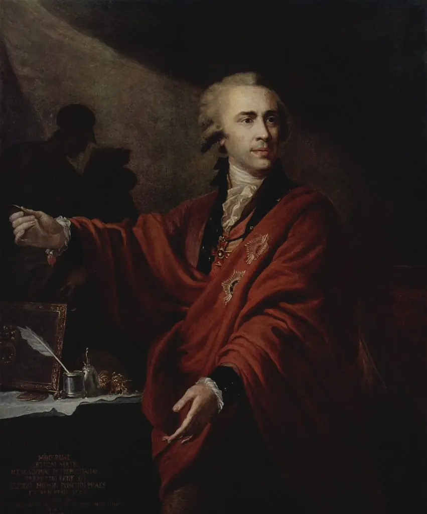 Porträt des Grafen Alexej Mussin-Puschkin, by Johann Baptist von Lampi the Elder