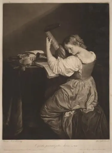 Querulas praetentat pollice cordas (The Lute Player), by Johann Bernard
