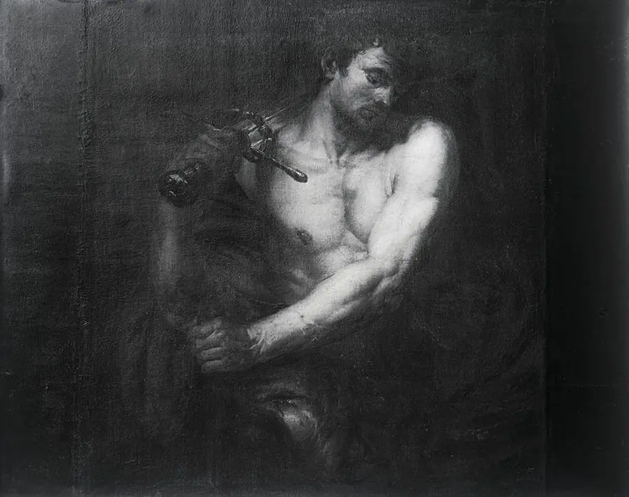 David mit dem Haupt Goliaths (zugeschrieben), by Johann Carl Loth