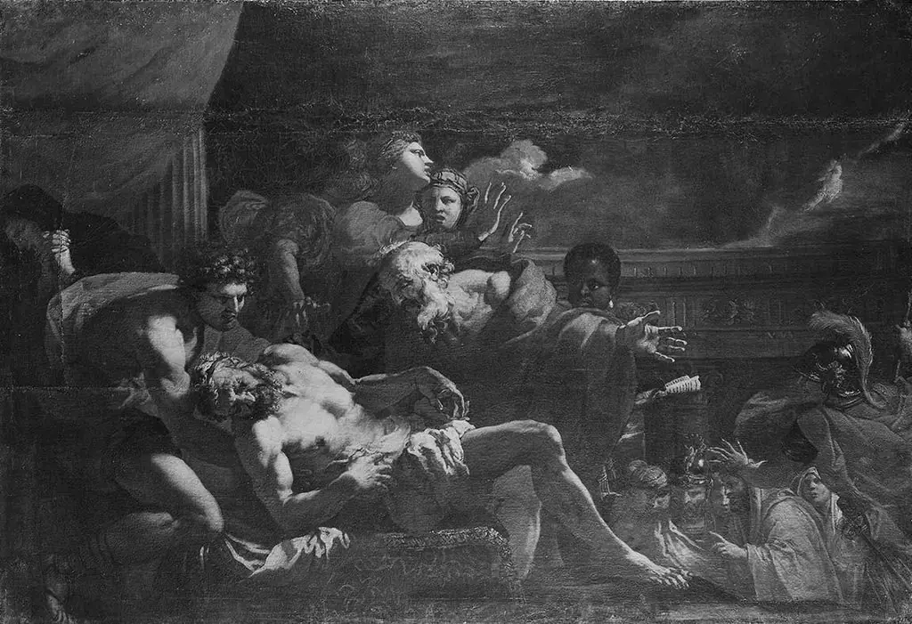 Der sterbende Seneca, by Johann Carl Loth
