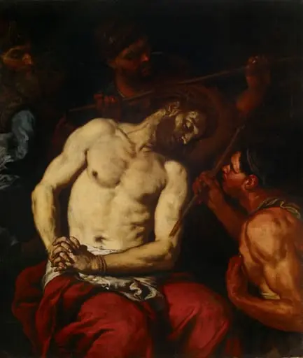 Orjantappurakruunaus, by Johann Carl Loth