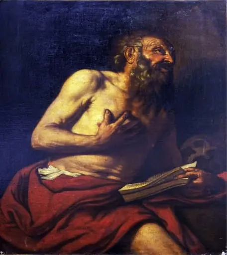 Sfântul Ieronim, by Johann Carl Loth