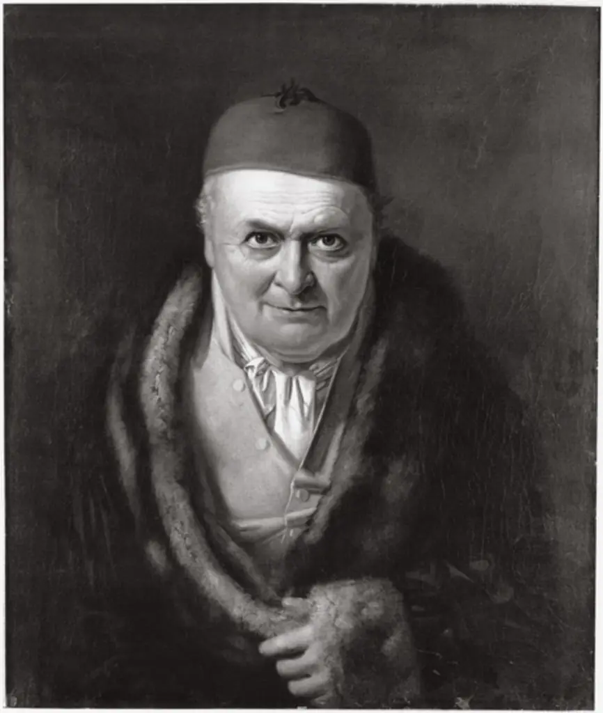 Bildnis des Landschaftsmalers Joseph Koch, by Johann Caspar Weidenmann