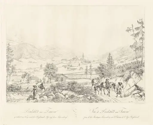 Radstadt near Tauern, by Johann Christoph Erhard