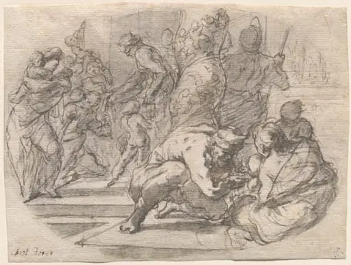 The Generosity of Empress Pulcheria, by Johann Christoph Storer