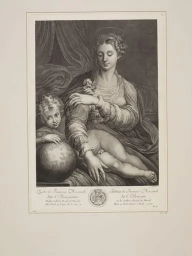 La Madonna della Rosa, by Johann Christoph Teucher