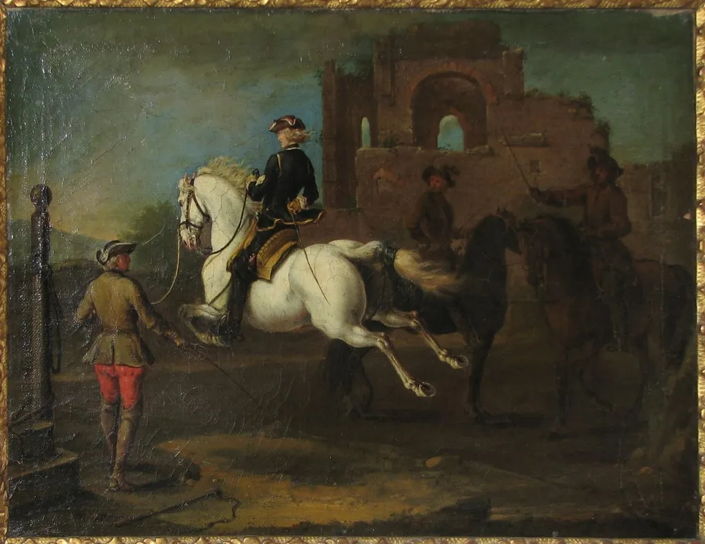 Manej, by Johann Elias Ridinger, 1742