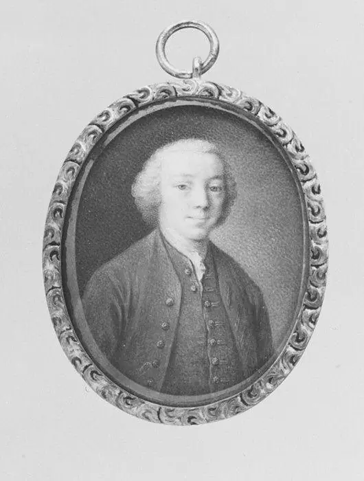 Portrait of a Man, by Johann Esaias Nilson