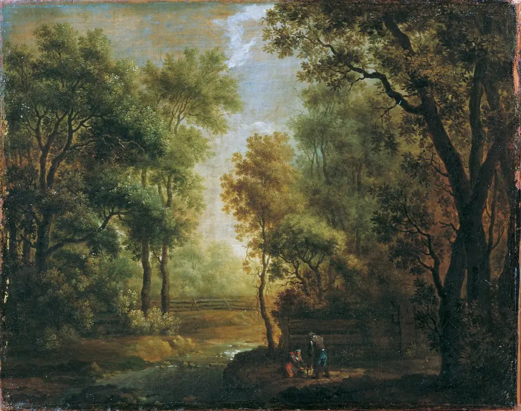 Tree Landscape, by Johann Evangelist Dorfmeister