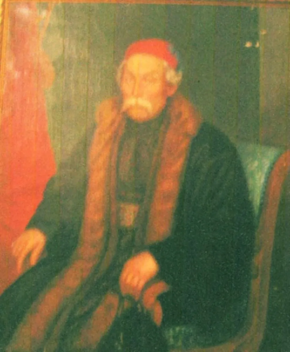 Negustorul Hagi Tudorache, by Johann Frankenberger, unspecified, 1854