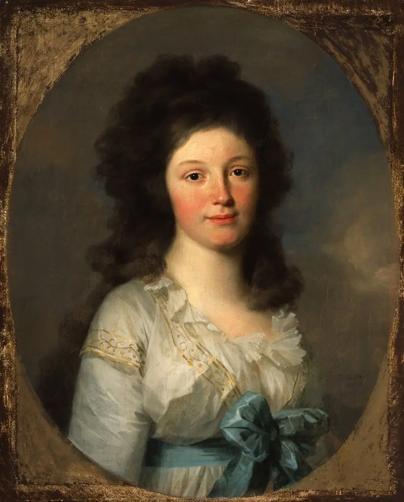 Gräfin Henriette von Egloffstein (1773-1864), by Johann Friedrich August Tischbein