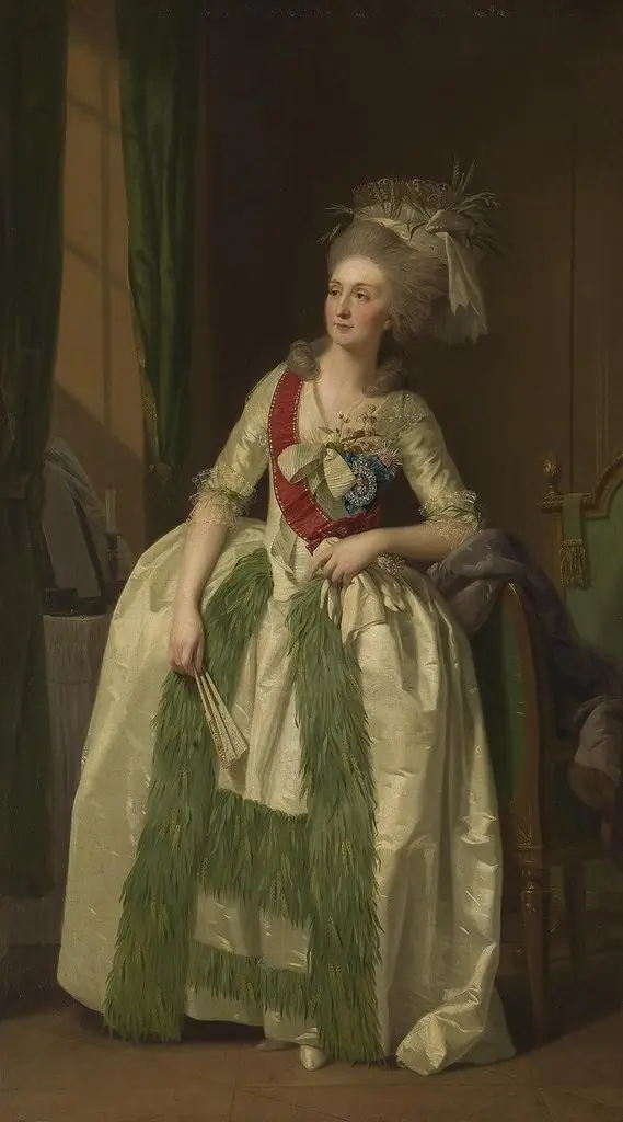 Portrait of N.V. Saltykova, by Johann Friedrich August Tischbein