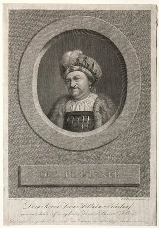 The Persian - Portrait of Franz Wilhelm Kreuchauf