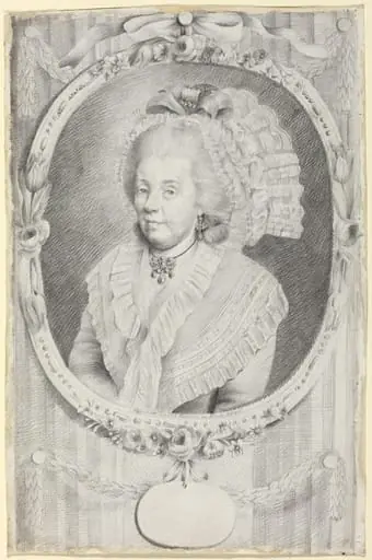 Frau Gottfried von Herder, by Johann Friedrich Bierlein