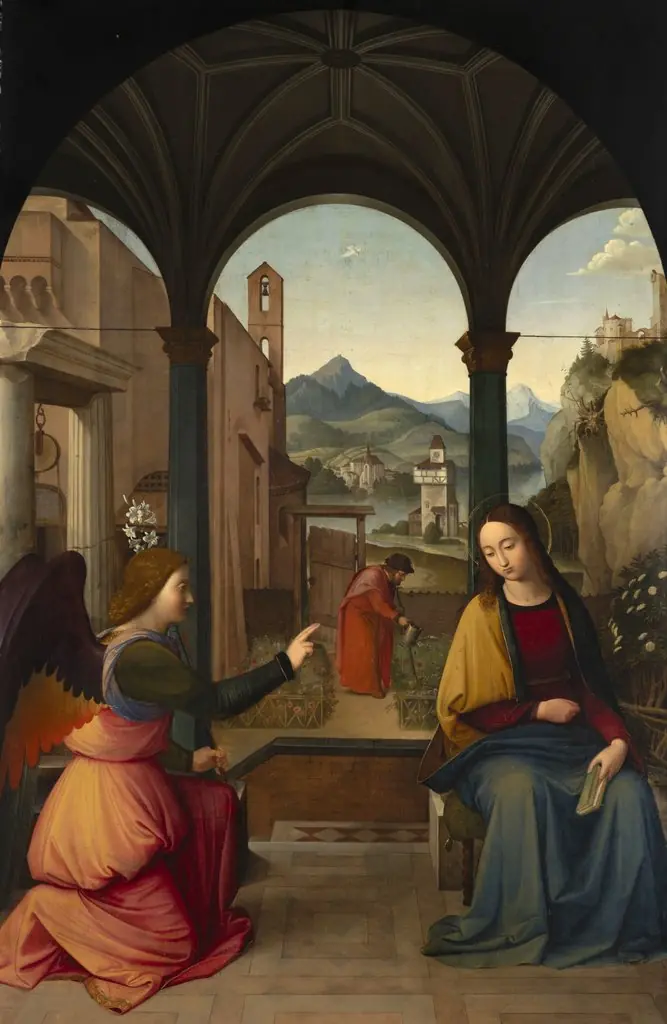 L'Annonciation, by Johann Friedrich Overbeck
