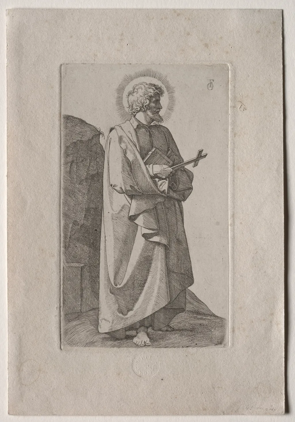 St. Philip Neri, by Johann Friedrich Overbeck, 1826