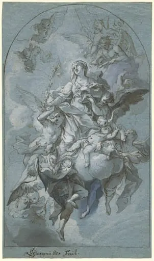 The Immaculate Conception, by Johann Georg Bergmüller