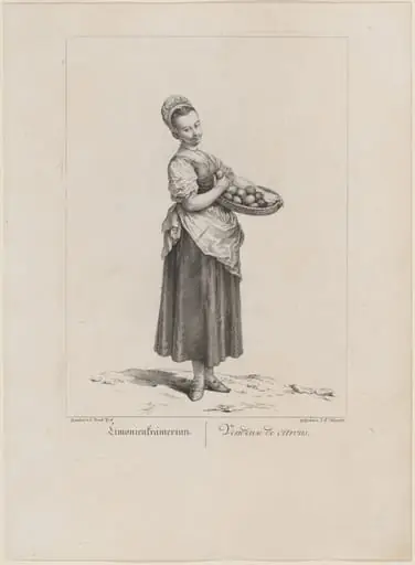 Limonienkrämerinn (Lemon Seller), by Johann Georg Mansfeld