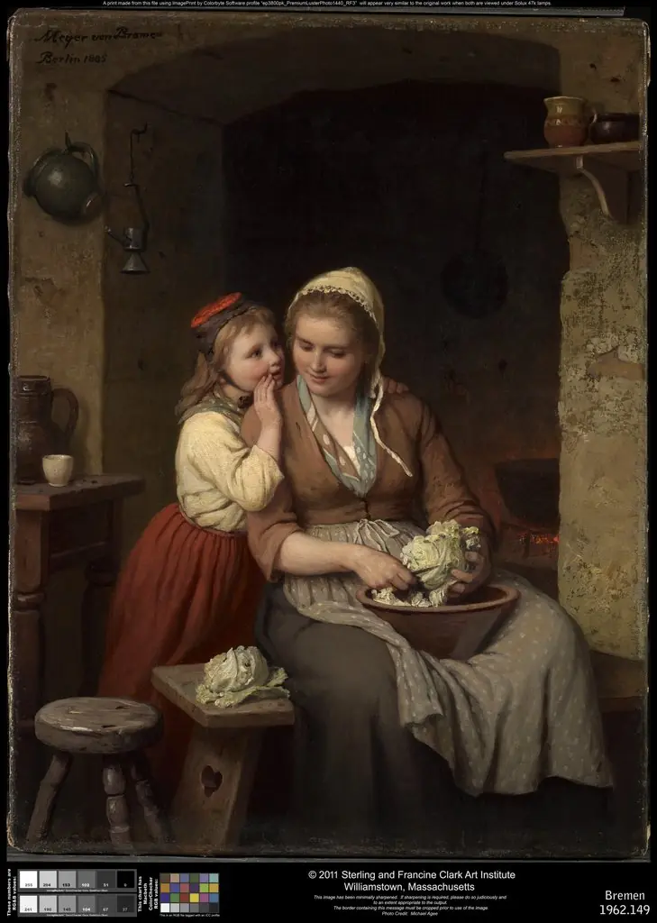 The Secret, by Johann Georg Meyer