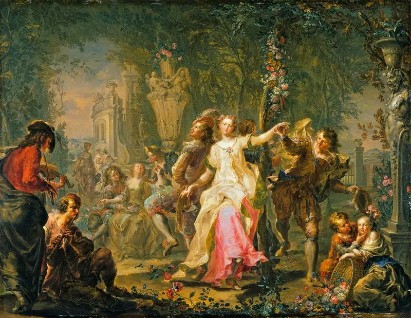 Spring, by Johann Georg Platzer