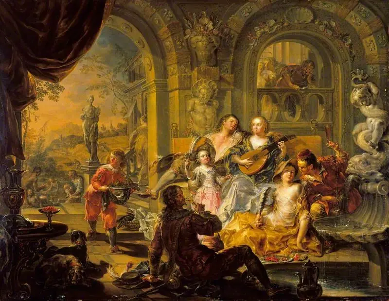 Summer, by Johann Georg Platzer