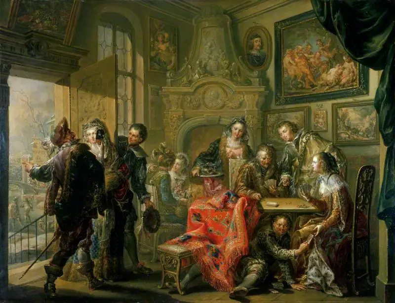 Winter, by Johann Georg Platzer
