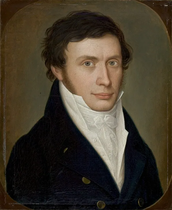 Johann Carl Friedrich Bruch, by Johann Georg Schlesinger, oil, 1819