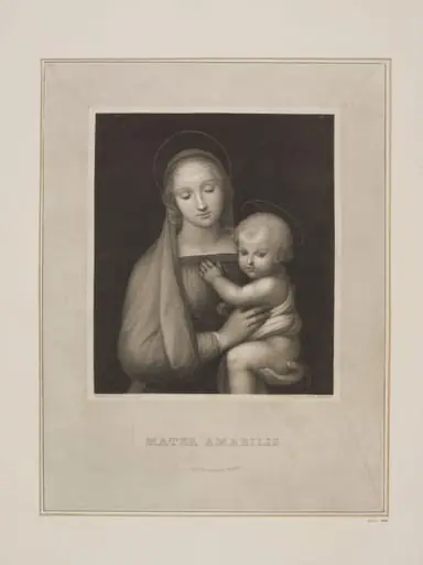 Mater Amabilis, by Johann Georg Serz
