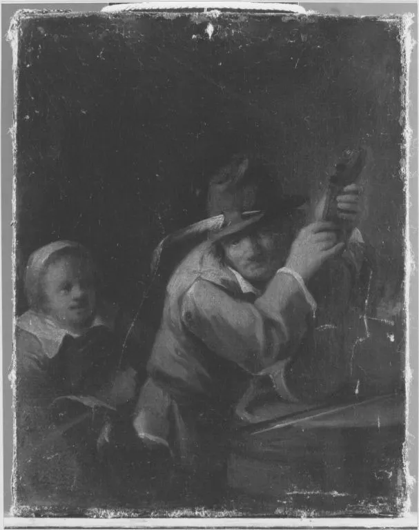Family of musicians, by Johann Georg Trautmann, oil, 1741
