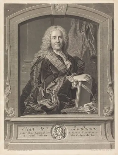 Jean de Boullongne, by Johann Georg Wille