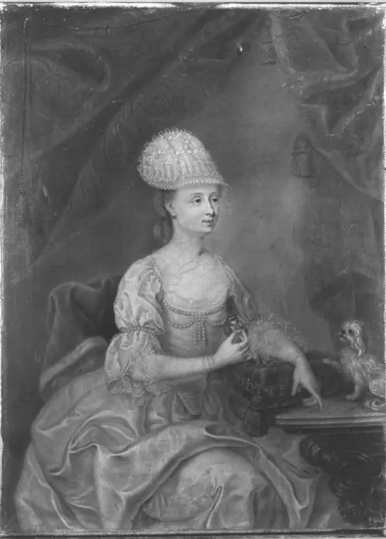 Maria Anna von Zweibrücken-Birkenfeld, by Johann Georg Ziesenis
