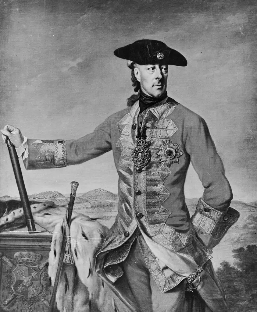 Portrait of Count Wilhelm Friedrich Ernst zu Schaumburg-Lippe, by Johann Georg Ziesenis