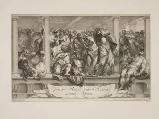 Christ Healing the Sick, by Johann Gottfried Seutter