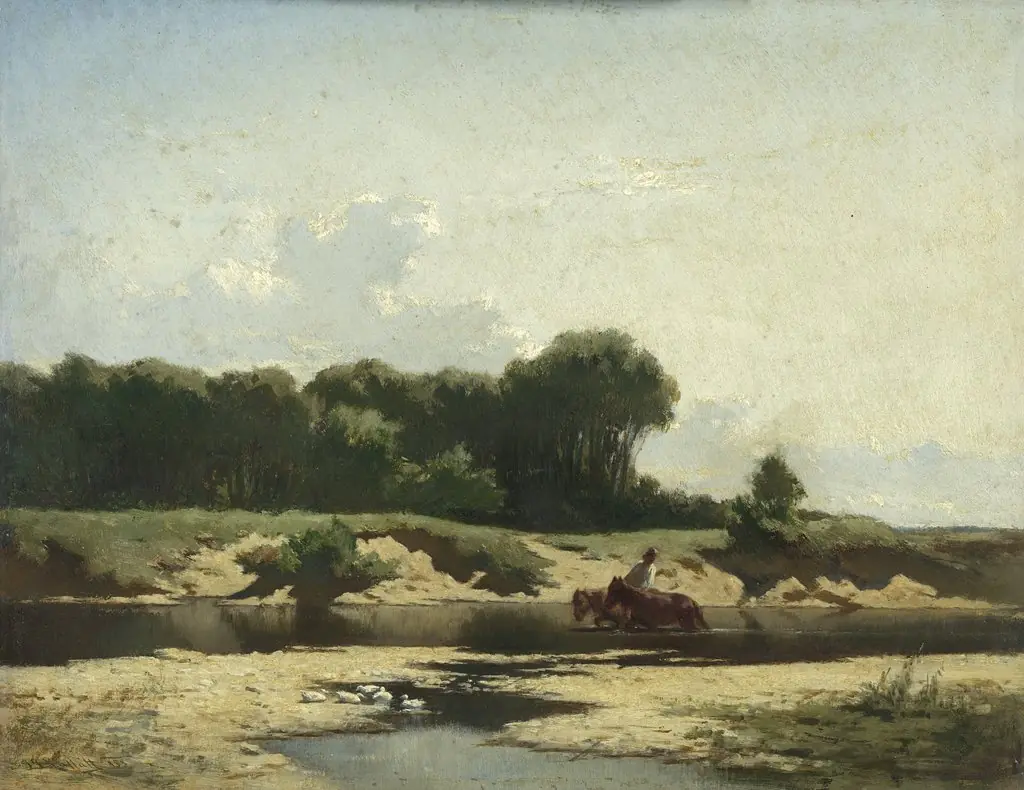 The horse race, by Johann Gualbert Raffalt