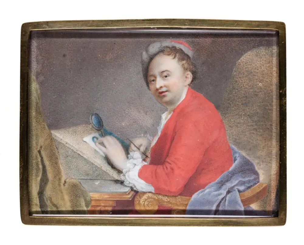 Self-portrait, by Johann Harper