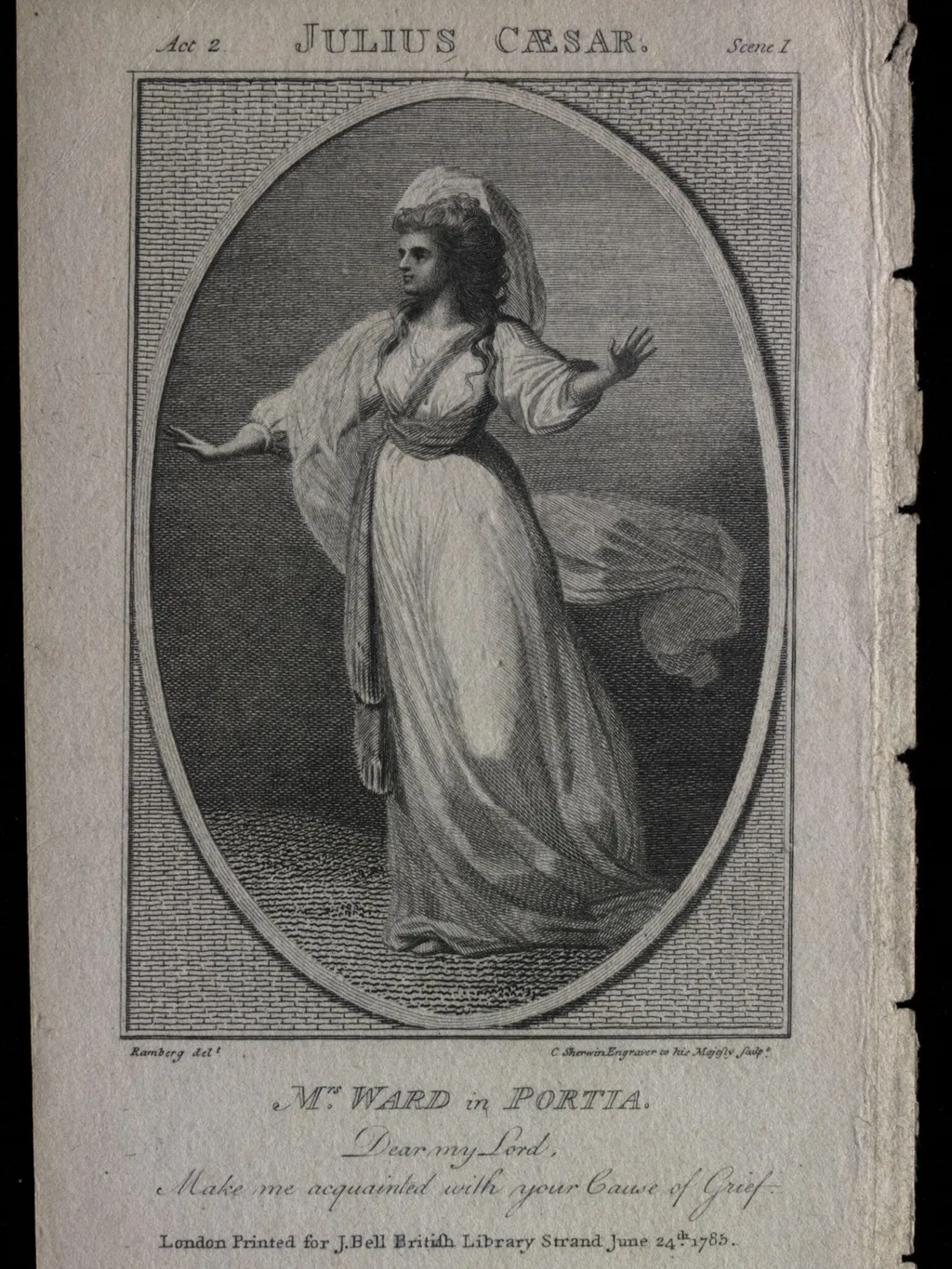 H Beard Print Collection, by Johann Heinrich Ramberg, 24