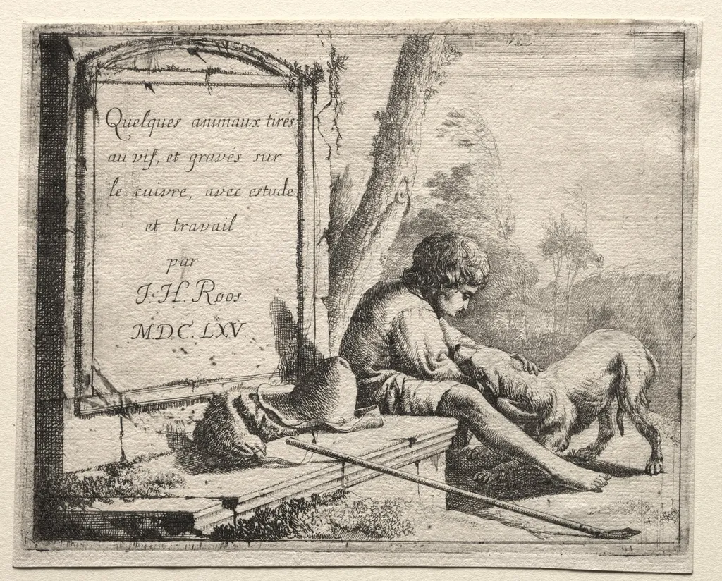 Johann Heinrich Roos Shepherding (series), by Johann Heinrich Roos, 1665