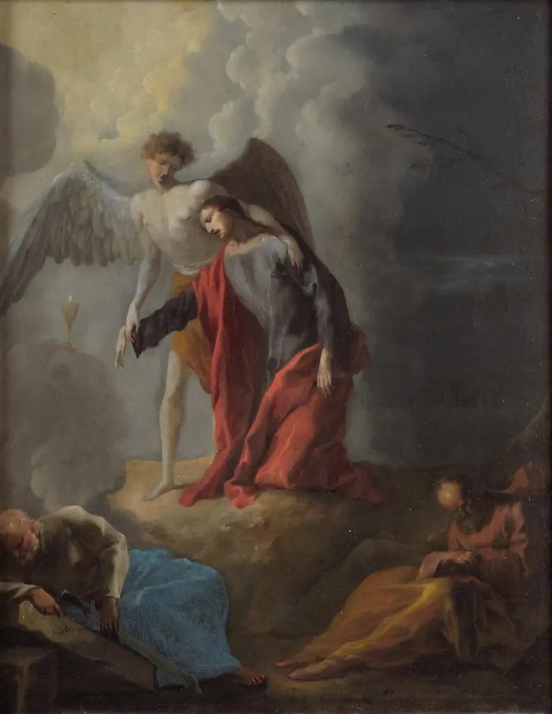 Christ on the Mount of Olives, by Johann Heinrich Schönfeld