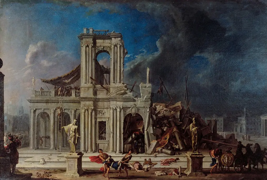 Samson's Revenge on the Philistines, by Johann Heinrich Schönfeld