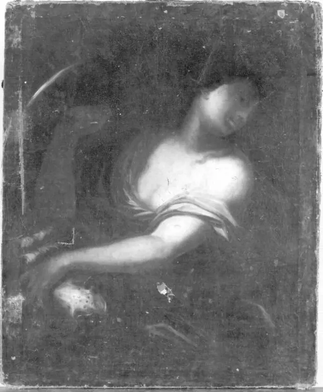 Weibliche Figur (?), by Johann Heinrich Schönfeld